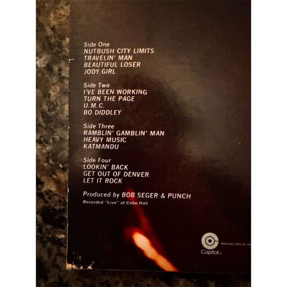 Bob Seger Vinyl record LP Collection 3 Album lot Rock - Picture 7 of 13